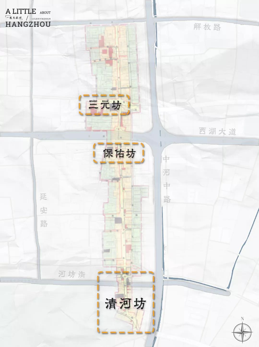 南宋御街商业管理公司,南宋御街与河坊街是一个地方吗