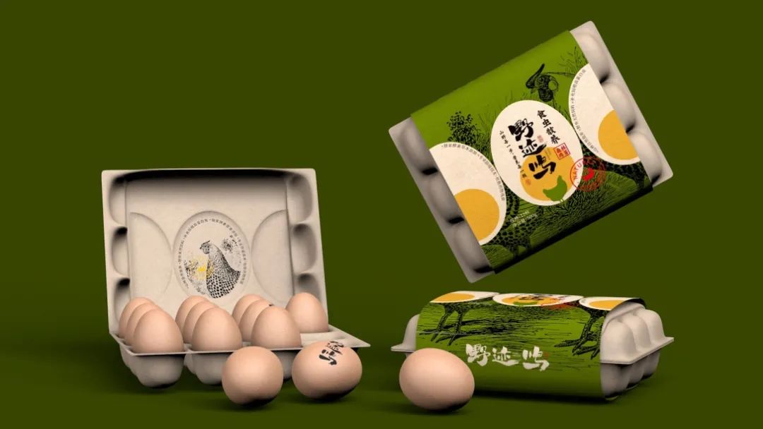 鸡蛋包装盒设计图解,鸡蛋包装整体美观