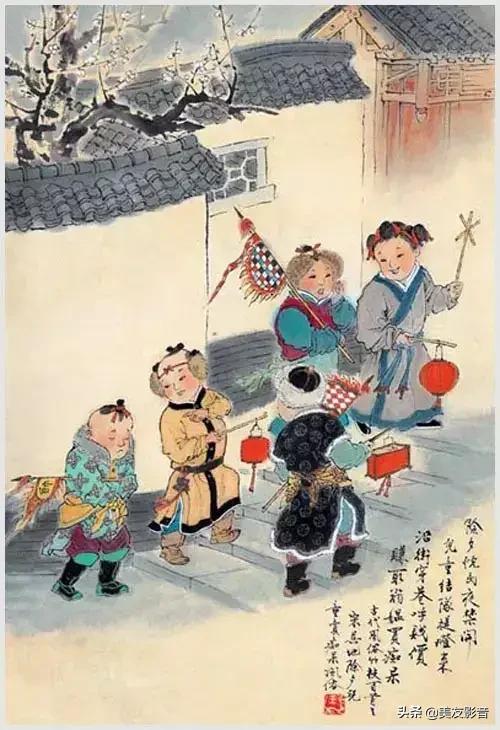【知识】听说中华民俗与中国画和古诗词更配哟！（下部