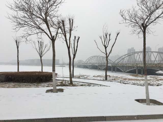 石嘴山普遍降雪气象台发布道路结冰黄色预警