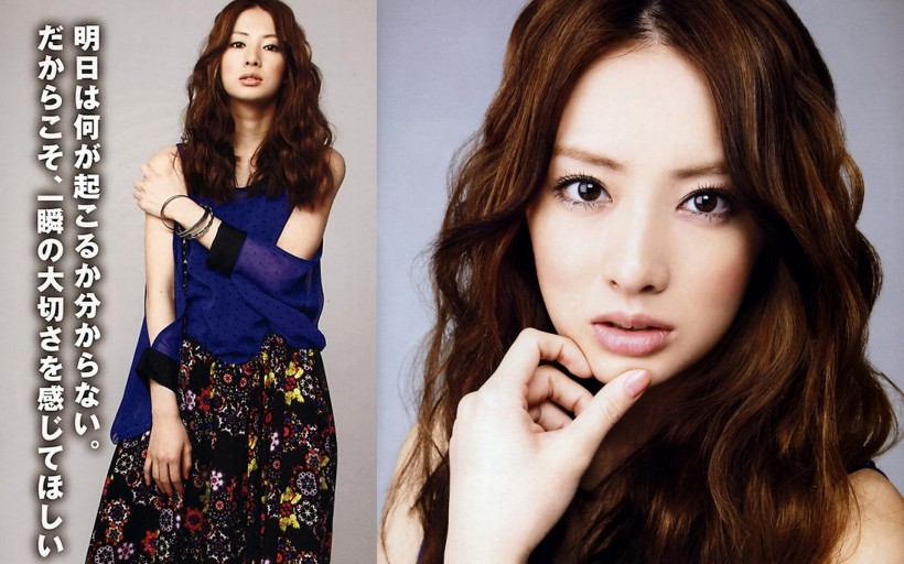 日本长得惊艳的女星北川景子,日本妹子北川景子