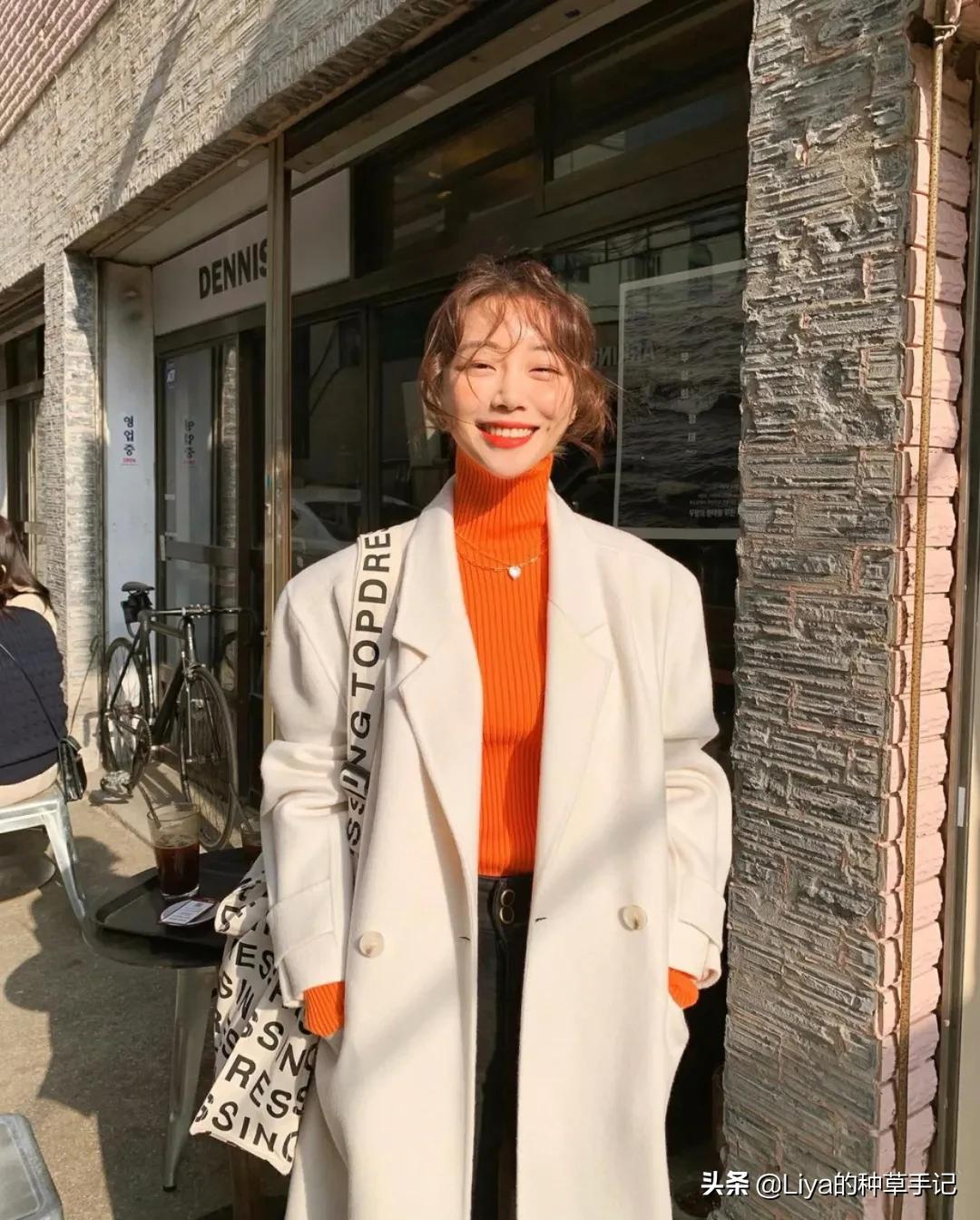 外套+小高领=今冬王炸组合