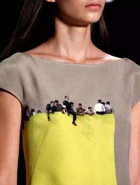 解构与重组设计图片,拼贴服装设计灵感