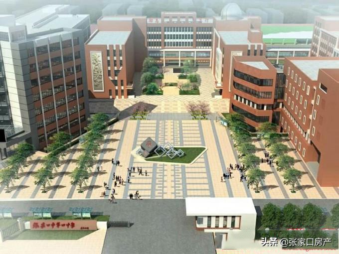 张家口建了什么学校,张家口涿鹿中学旧校区