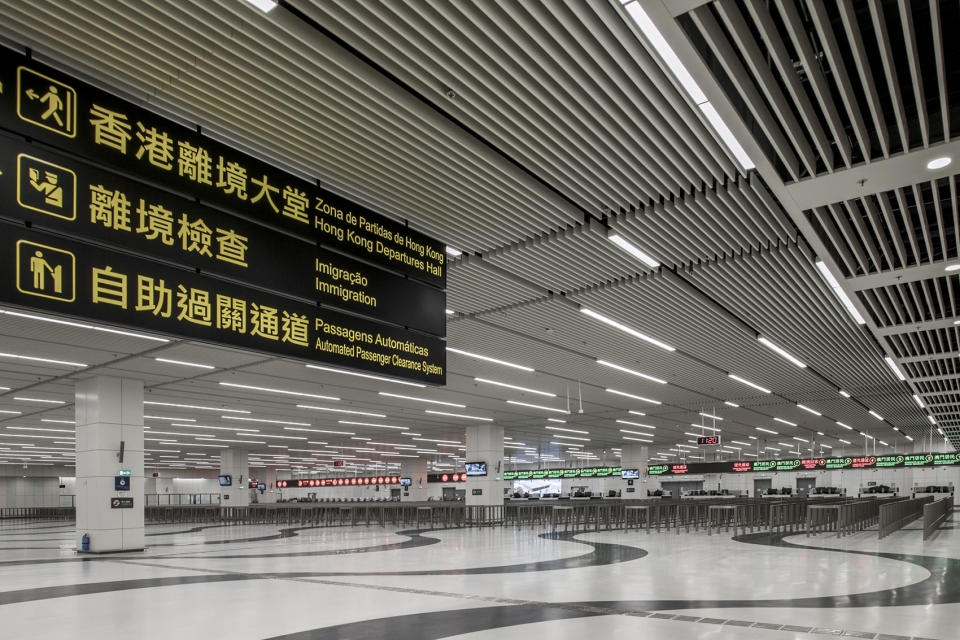 港珠澳大桥人工岛遇见大桥观景台,港珠澳大桥人工岛口岸过澳门攻略