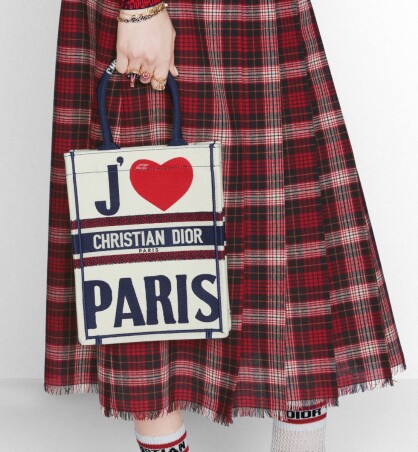 dior老花托特中号和大号哪个热卖,dior2023春夏蕾丝款托特包颜色