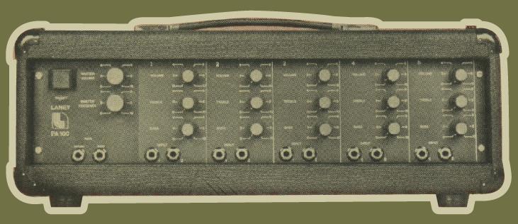 创立超过五十年的品牌,laney品牌