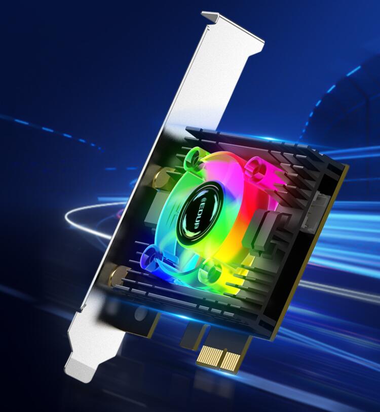 翼联wi-fi6无线网卡怎么样,翼联wifi6无线网卡rgb