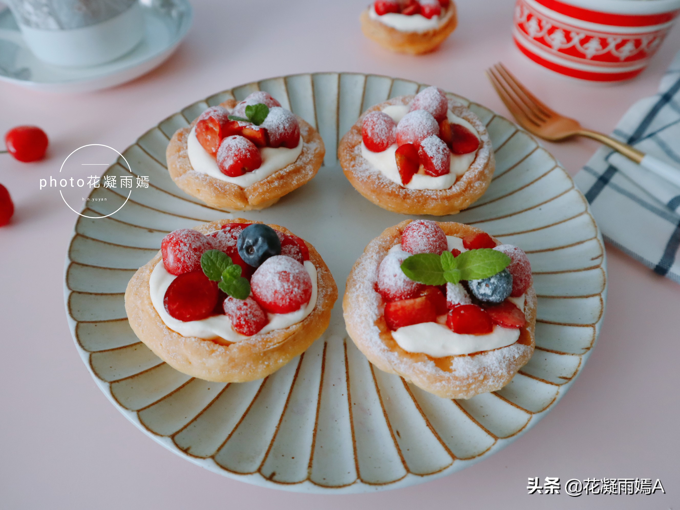 蛋挞皮最简单的做法花样吃法,如何用蛋挞皮做甜品不需要奶油