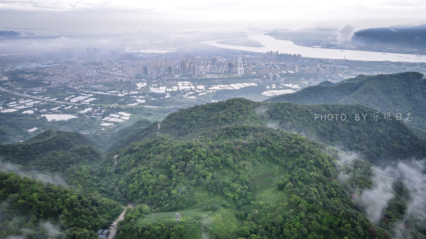 享受鼎湖山绝美风景,换个角度的风景