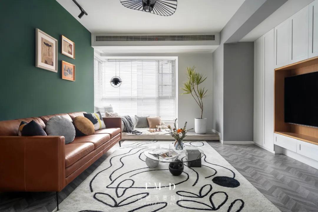 电视墙省钱又高级的设计,这才是简单实用的电视墙设计