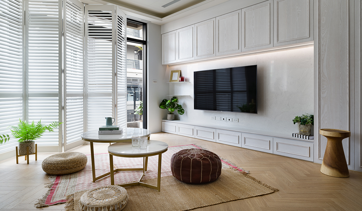 让人羡慕的全景落地窗,自然采光落地窗效果图