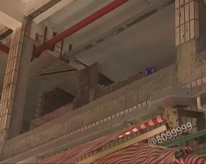 农贸市场顶棚坍塌致1死1伤,农贸市场房屋倒塌事件