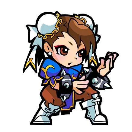 突然想起很多年前,我曾经尝试用街机人物做过的故事连载