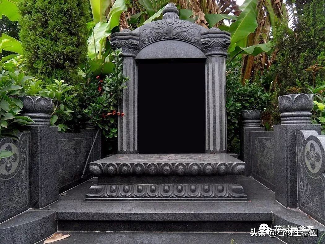 墓碑石材产地及价格,100种墓碑图片