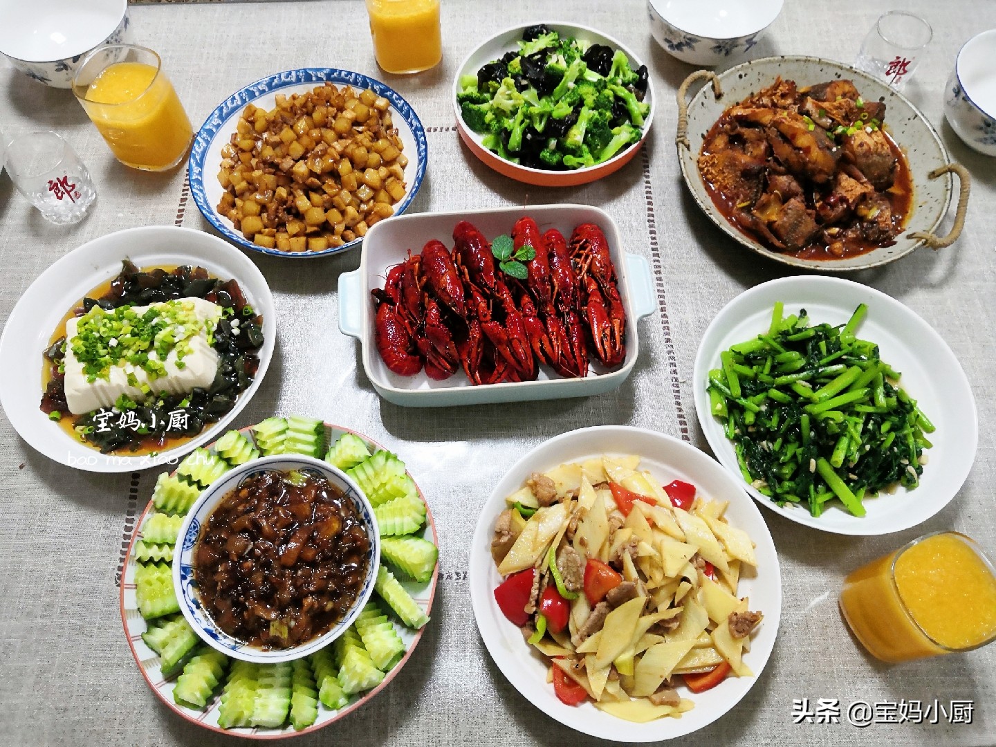 6道宴客菜做法简单,5-6人餐家常菜做法