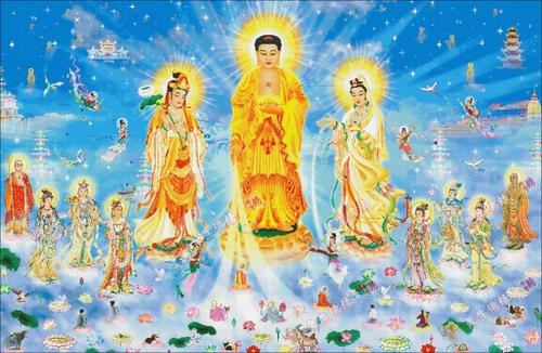 阿弥陀佛，礼拜福气加身，幸福生活，轻松工作