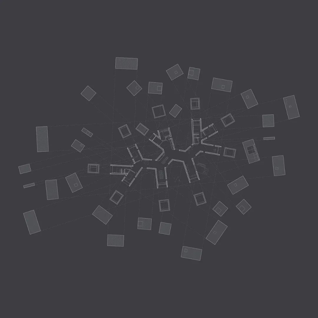 森林屋建筑,林中木屋建筑