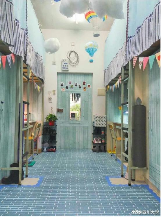 四川神仙寝室,四川高校高颜值宿舍