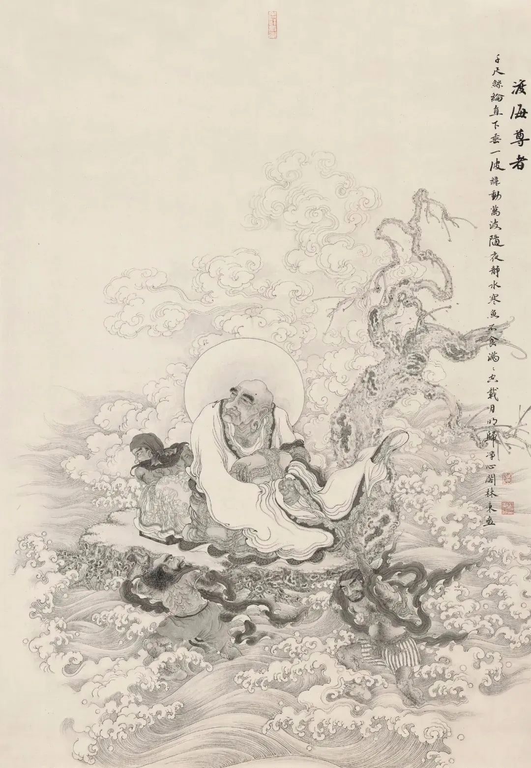 林东工笔画作品欣赏,林东工笔画