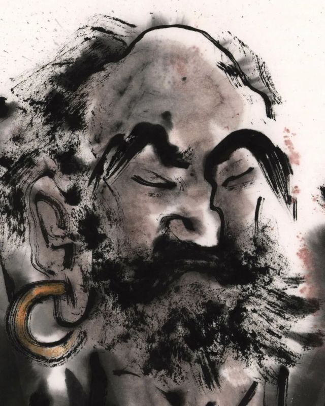 一念起陆尚绘达摩系列,一念起陆尚新绘达摩系列