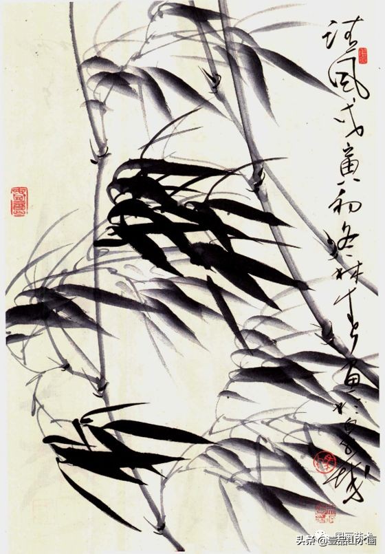 图文教程竹子画法,怎么画竹最简单最好看