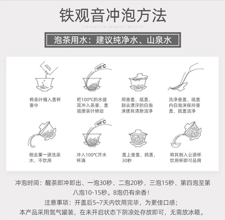 铁观音基础知识全面普及：品质、冲泡、储藏、代表品牌等