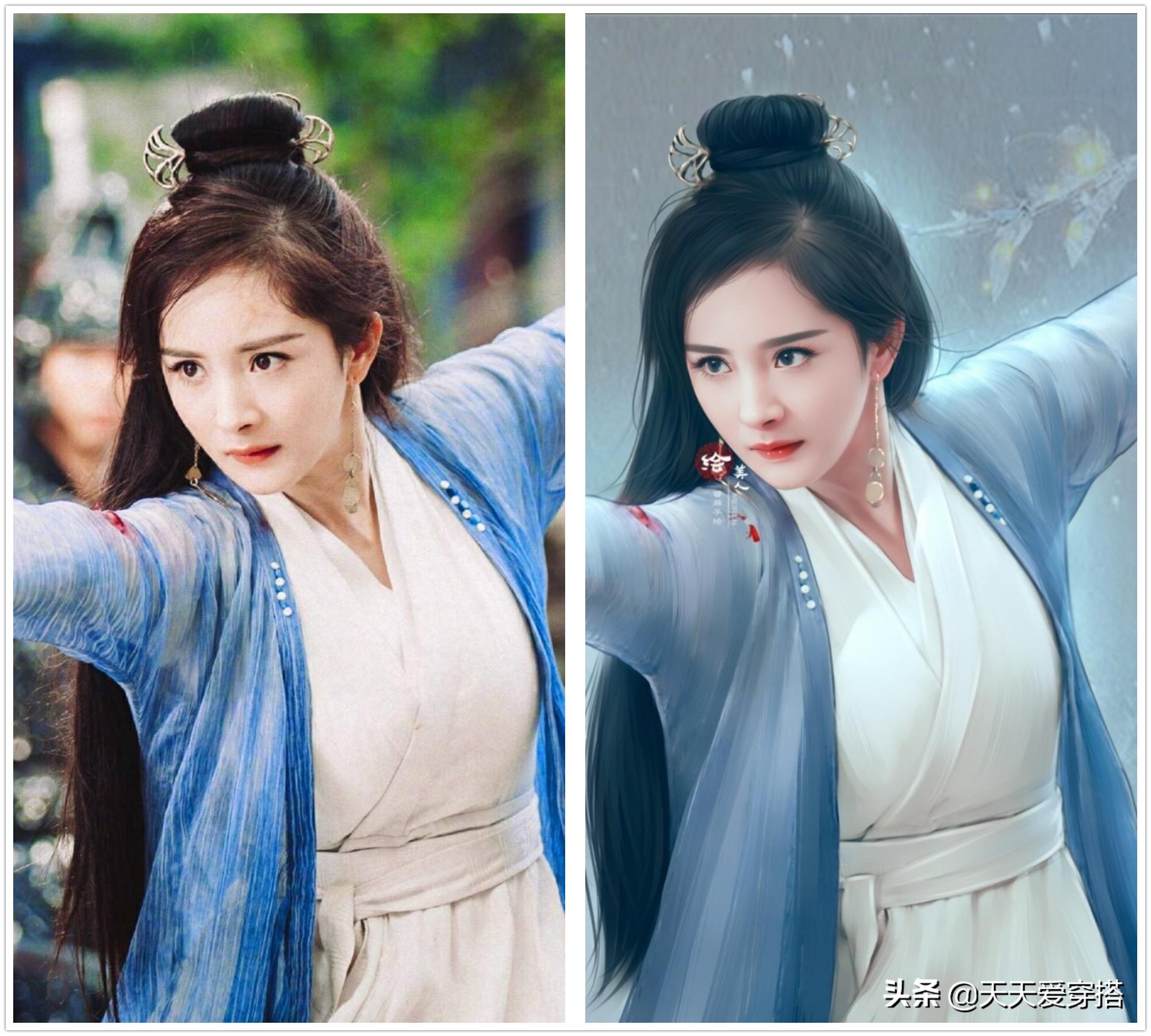 古装精美图刘亦菲,赵丽颖杨紫热巴杨幂唐嫣
