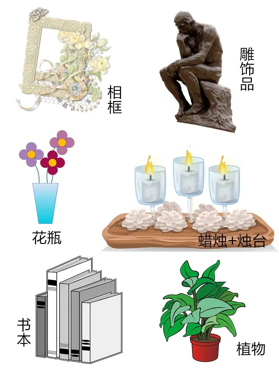 摆件陈列技巧图片欣赏,摆件工艺品如何摆放
