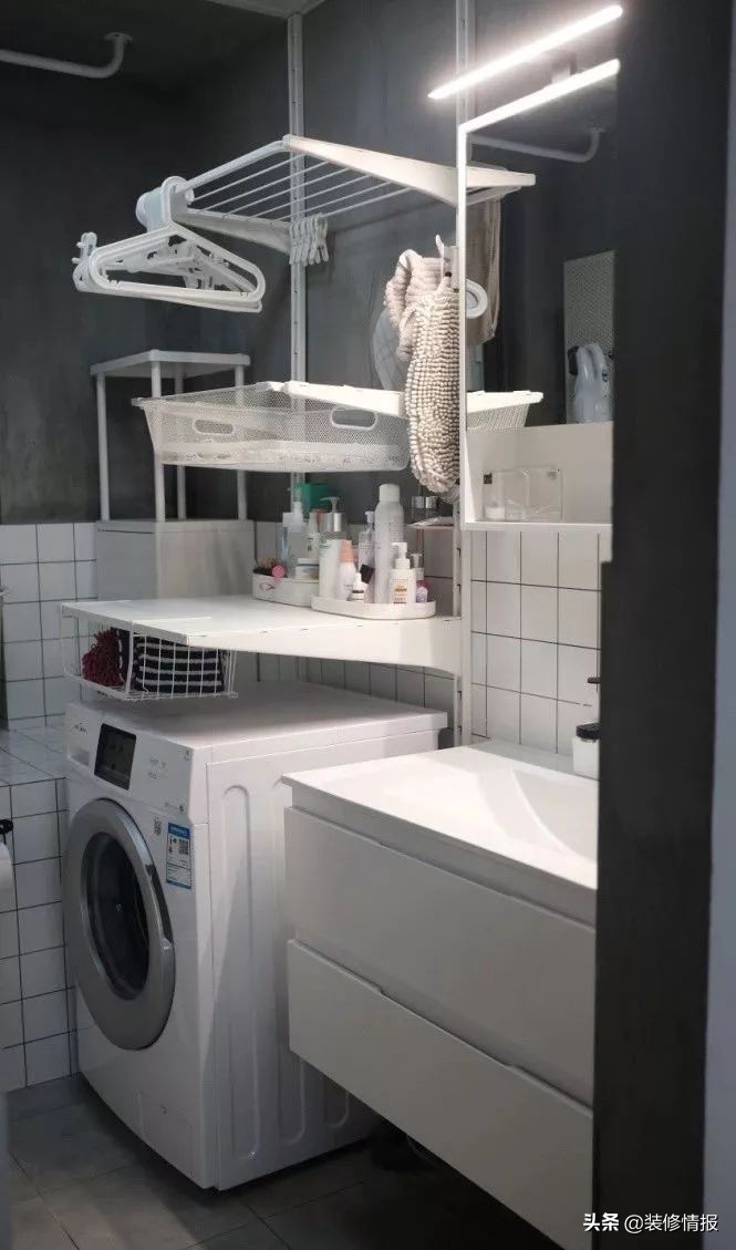 日本洗衣间收纳方法,日本全职主妇收纳技巧