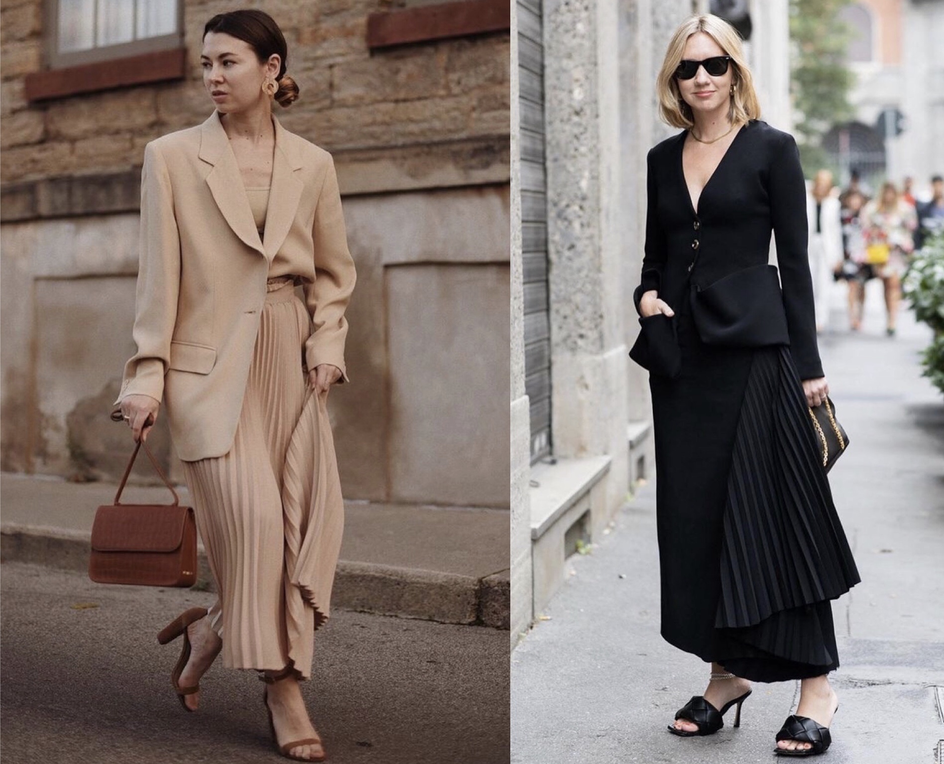 夏天洋气女士半裙显瘦气质,夏天时尚气质链条高腰半裙