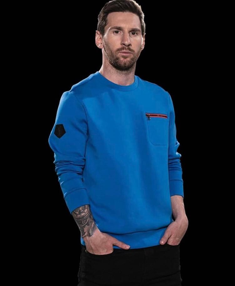 梅西个人品牌联名阿迪,梅西国家队潮牌球衣