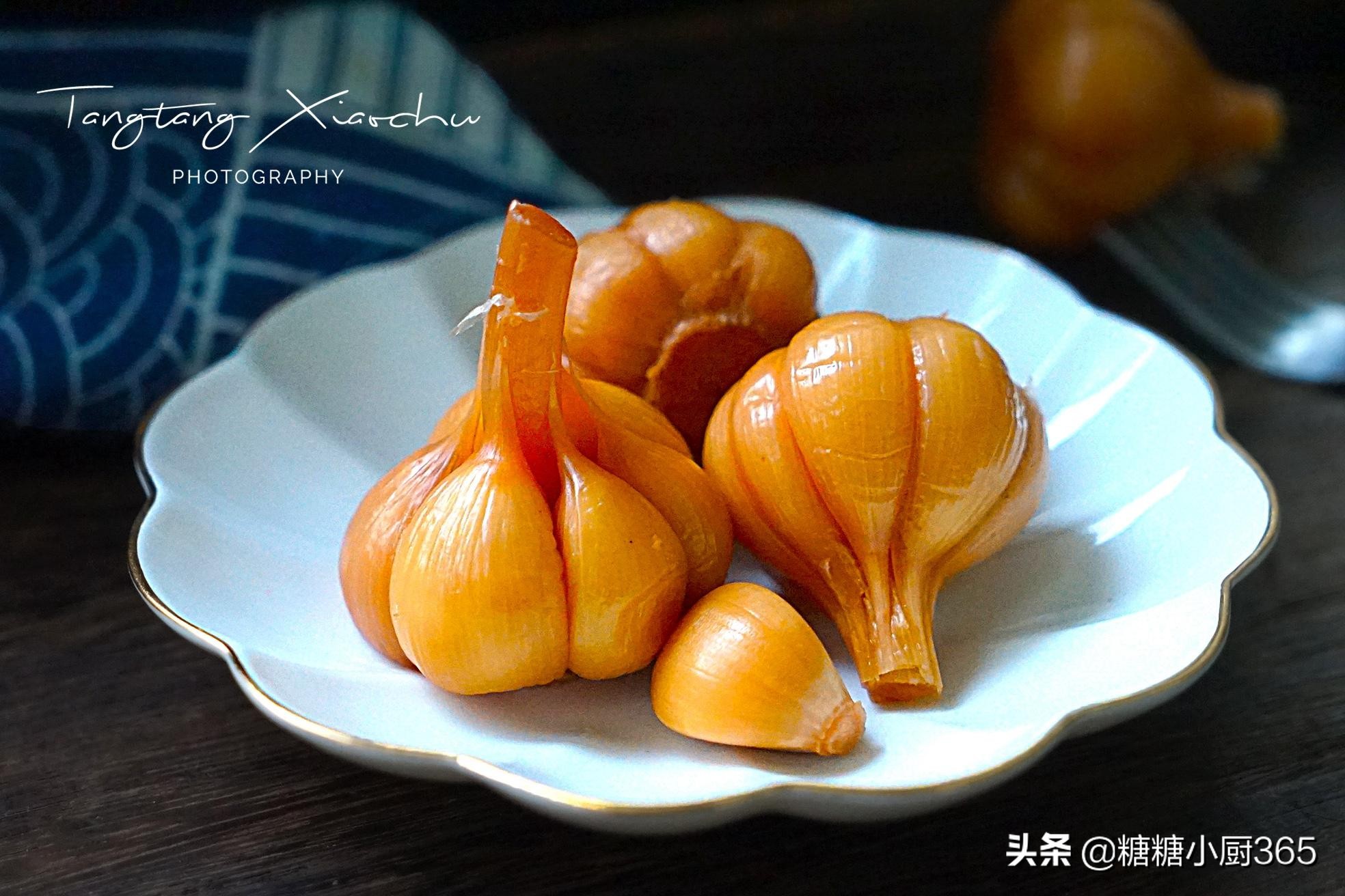 冬天糖醋蒜怎么腌比较快入味,用糖醋腌蒜比例