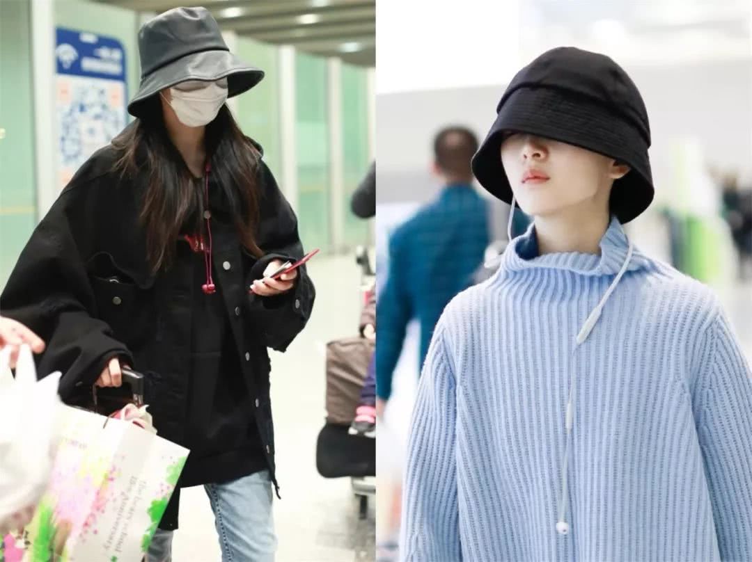 天气冷不想扎头发怎么办,热天洋气又凉快的帽子