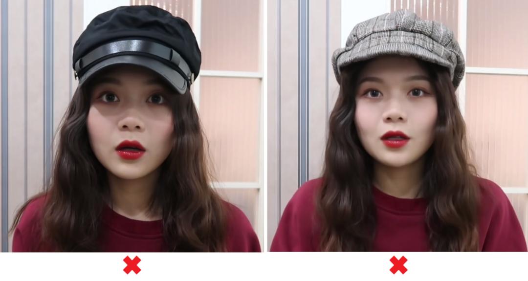 妈妈帽子大脸专用显脸小,棒球帽白色和黑色帽子哪个显脸小