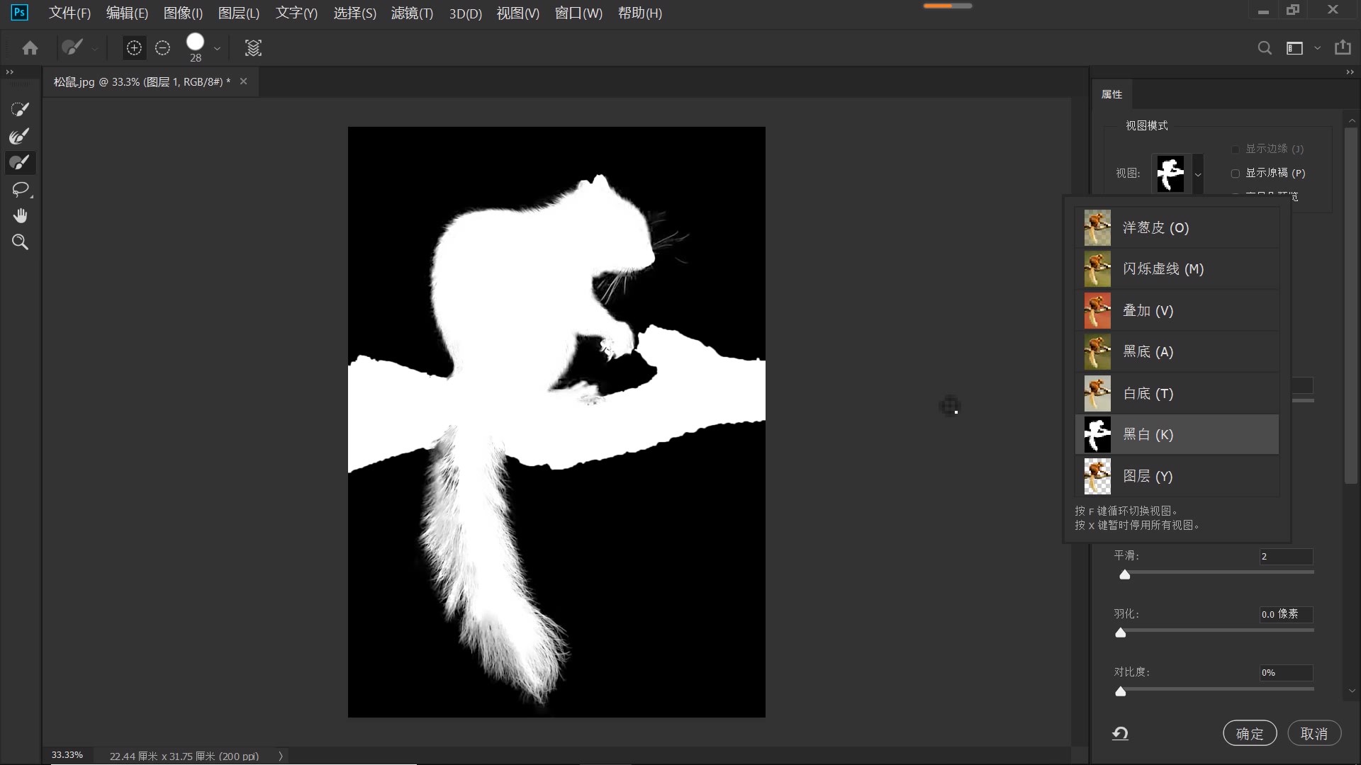 ps抠图动物最快又完整的方法,ps抠图教程动物毛发新手