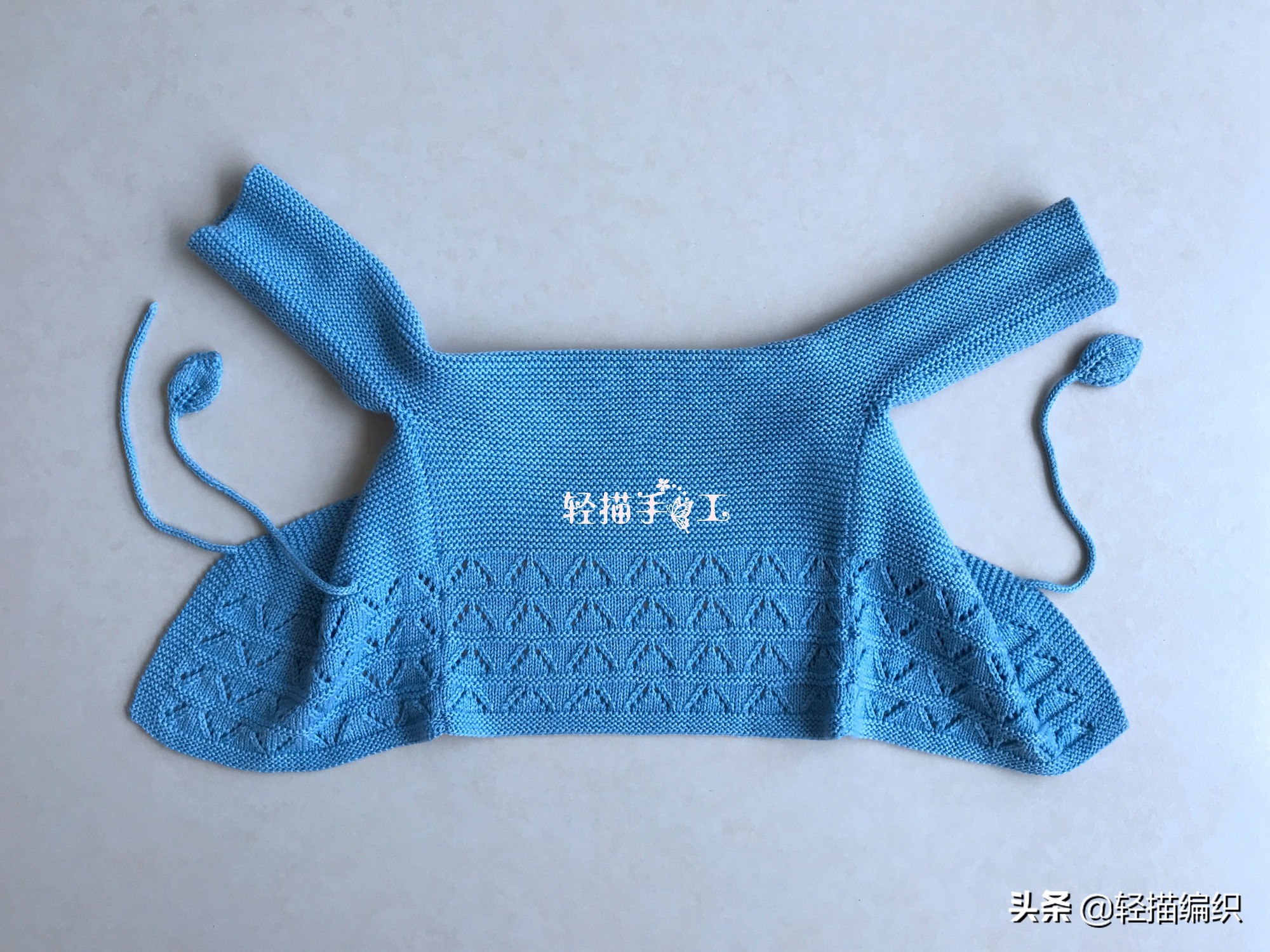 婴儿斜襟开衫针织教程,100种婴儿开衫花样新款