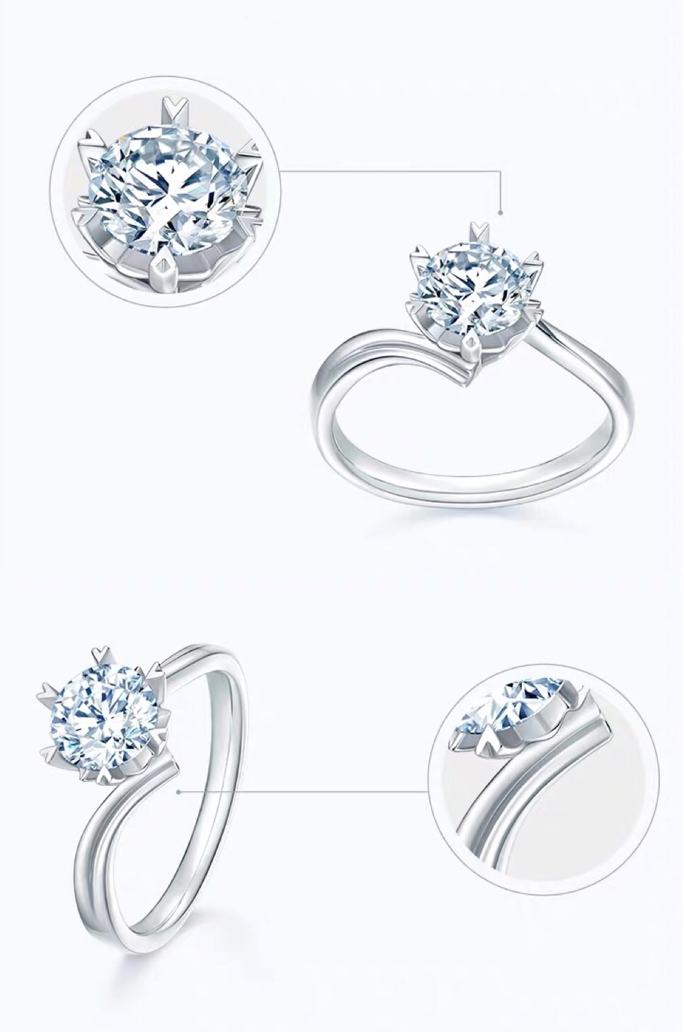 钻戒的十大潜规则,钻戒怎样才可以看上去干净透亮