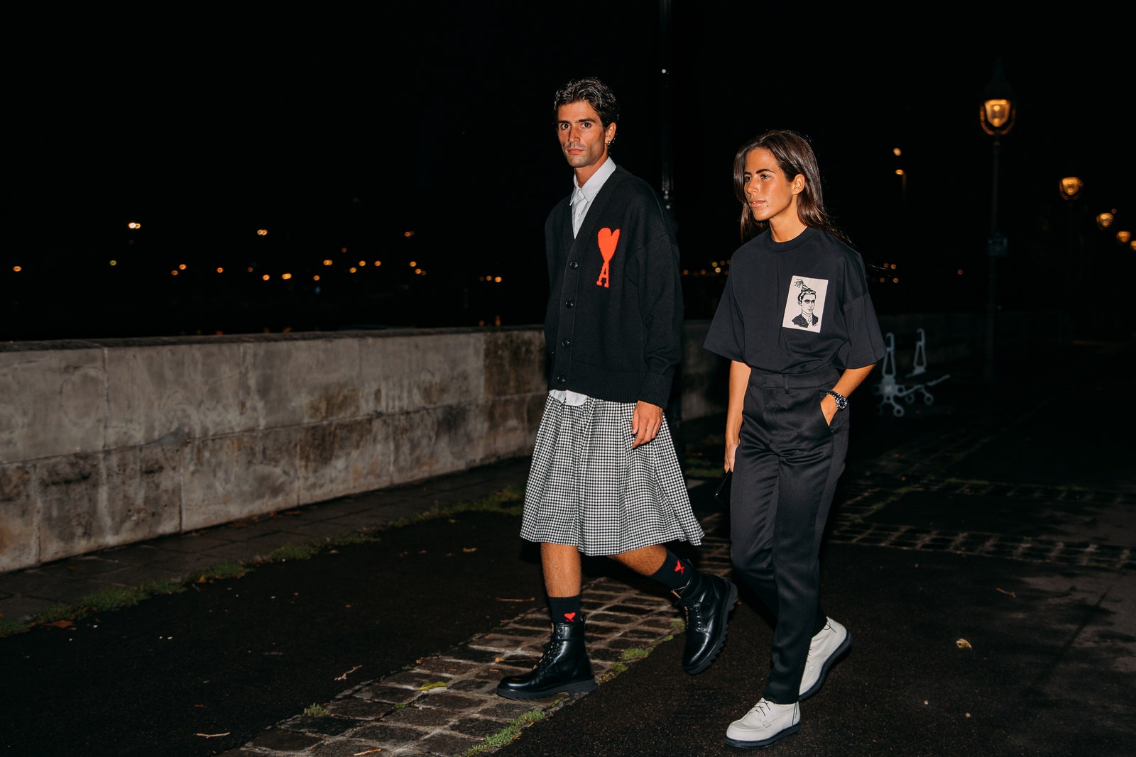 2023春夏巴黎时装周街拍特辑,2021巴黎高定时装周街拍