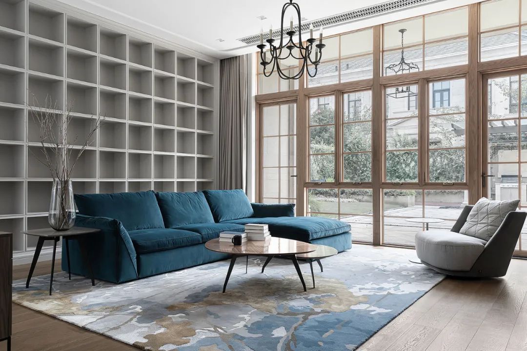 首发|尚层设计：1200㎡独栋别墅，是栖居地，更是精神家园