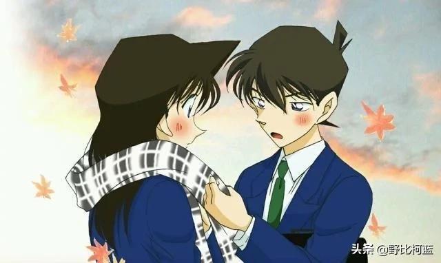 工藤新一害怕小兰的空手道,当柯南被发现是工藤新一的时刻