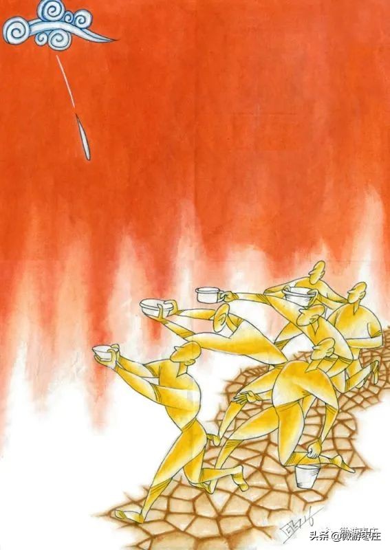 中国漫画界里有一位叫盖桂保的枣庄人