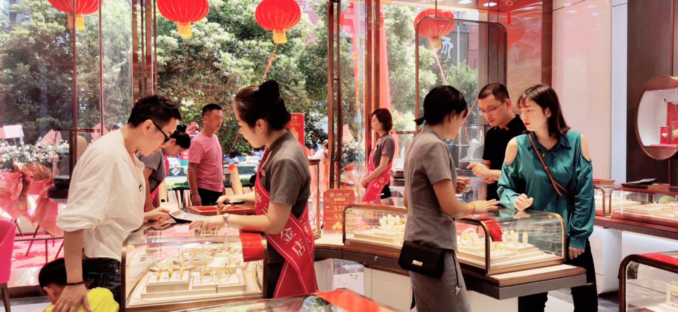 淮南上海金店新开业,淮南亚一金店商贸