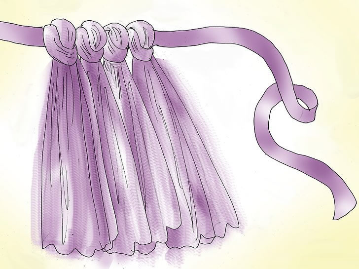 制作芭蕾舞裙视频教学,用废旧物品做芭蕾舞裙过程