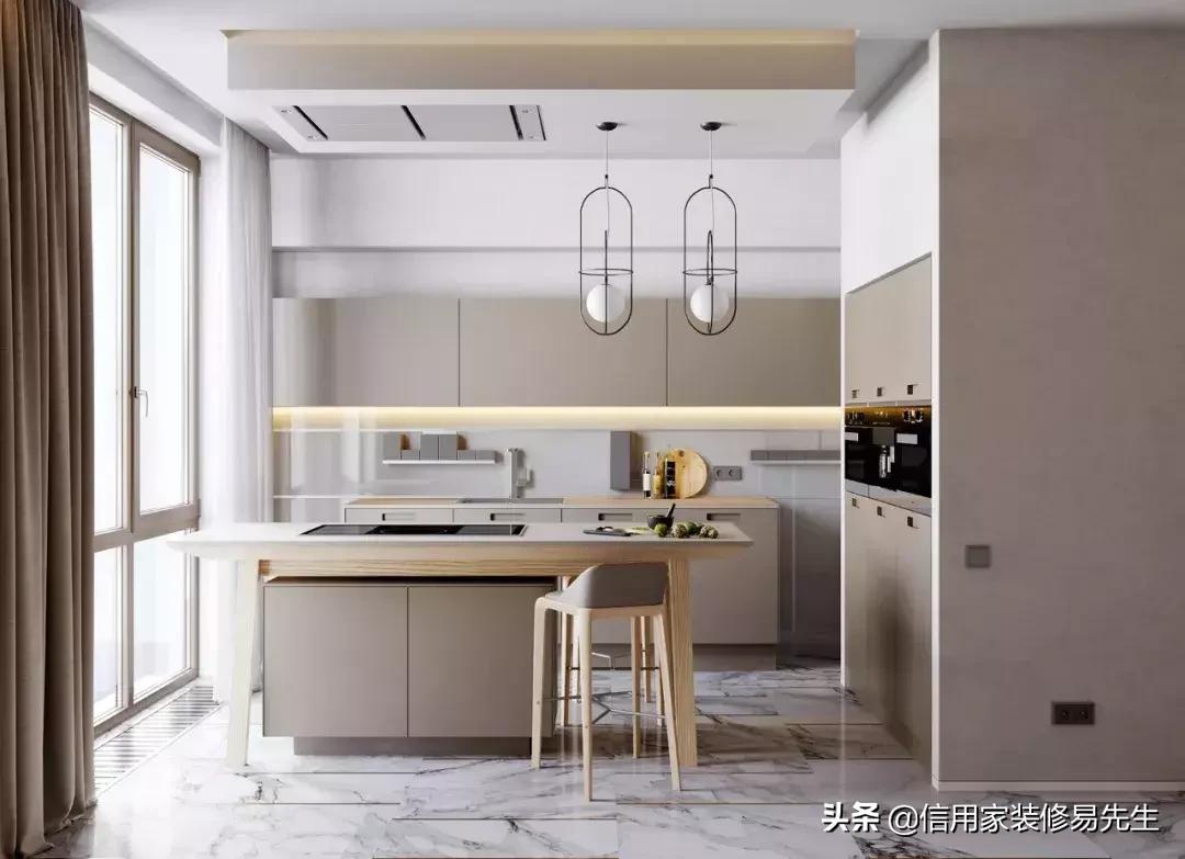 橱柜都有什么颜色好看的,橱柜白色台面配什么颜色的门好看