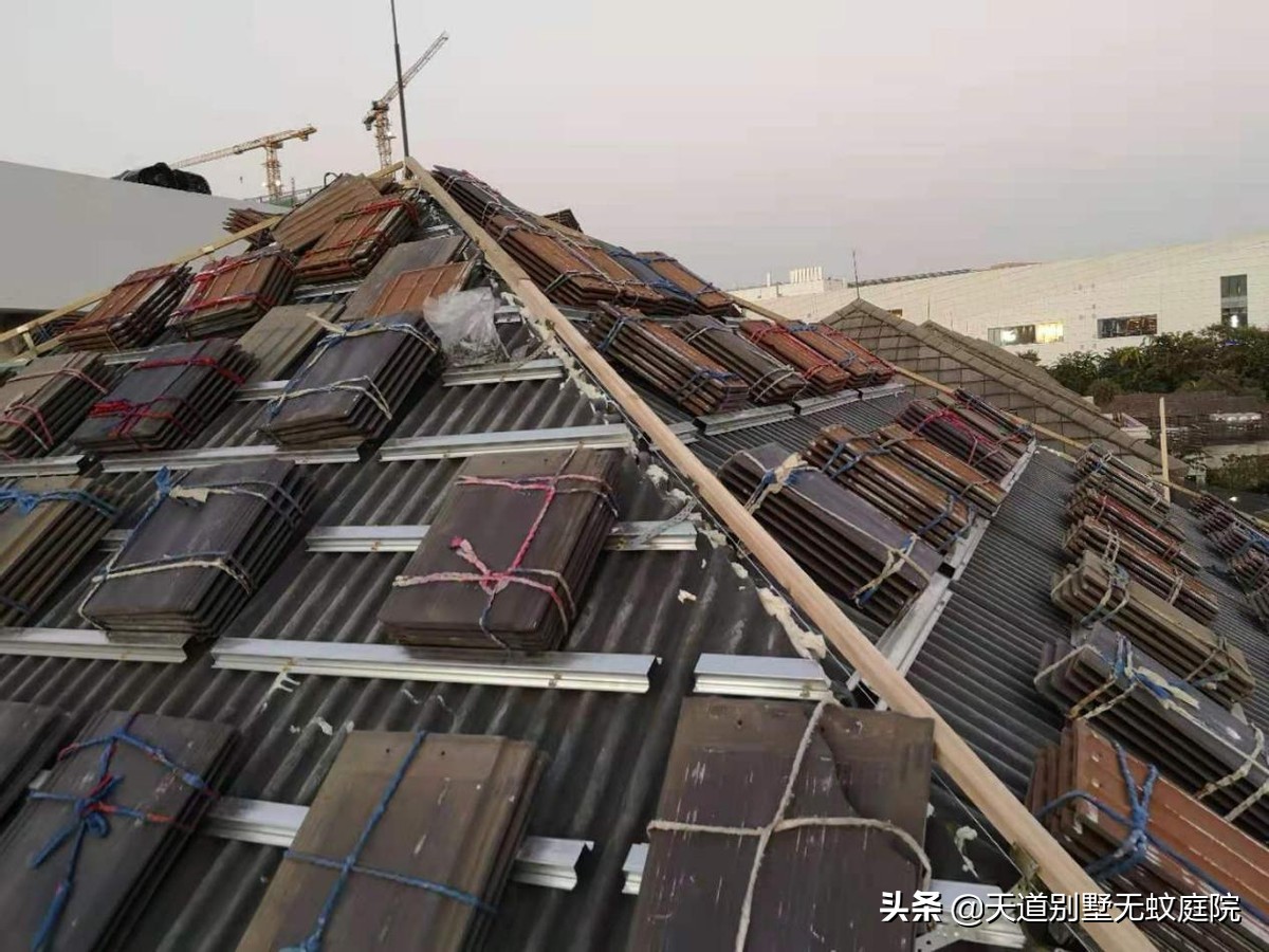 旧楼房翻新改造斜屋面,平屋面改造翻新