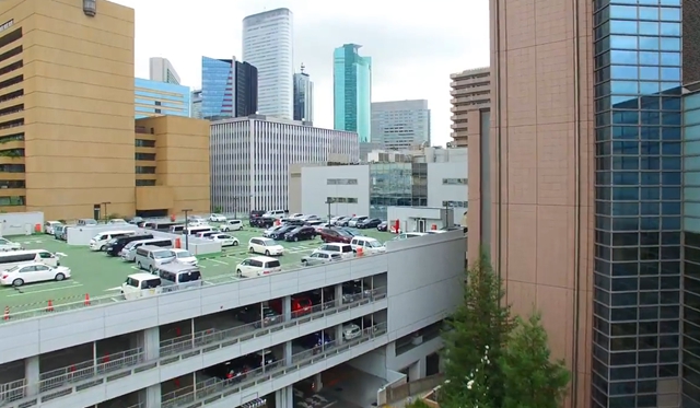 日本东京的车堵车,日本东京的交通车辆