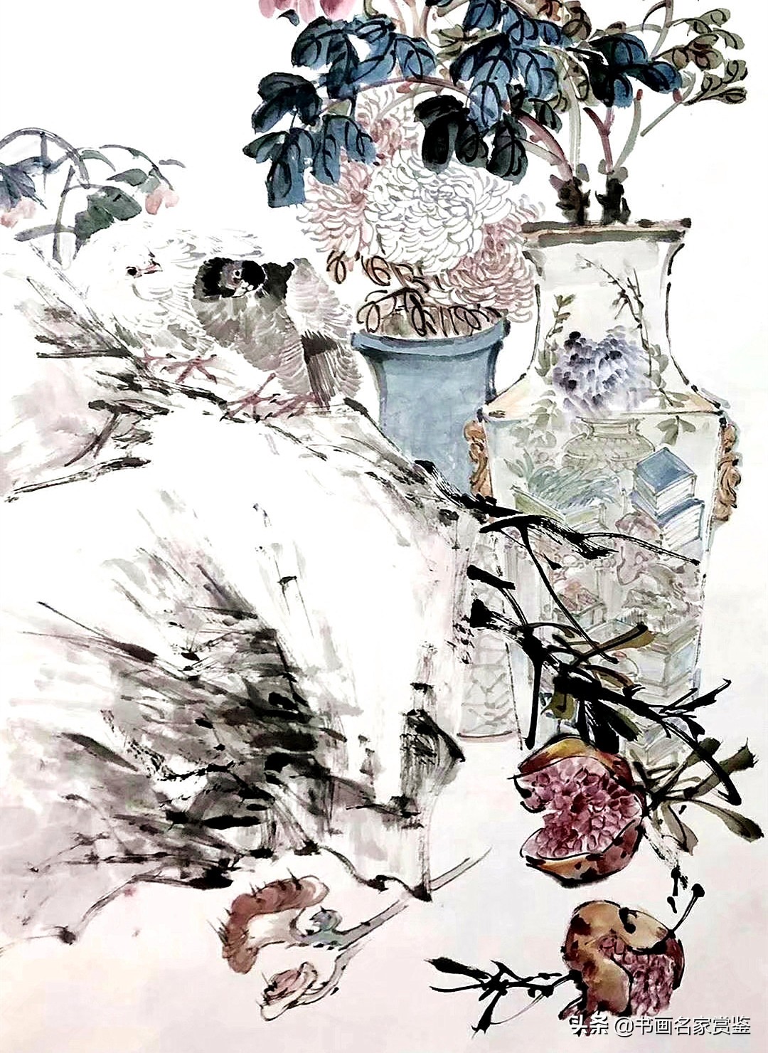 灵芝九折楚莲醉，翾风一叹梁庭秋——晁谷先生笔下的灵芝入画