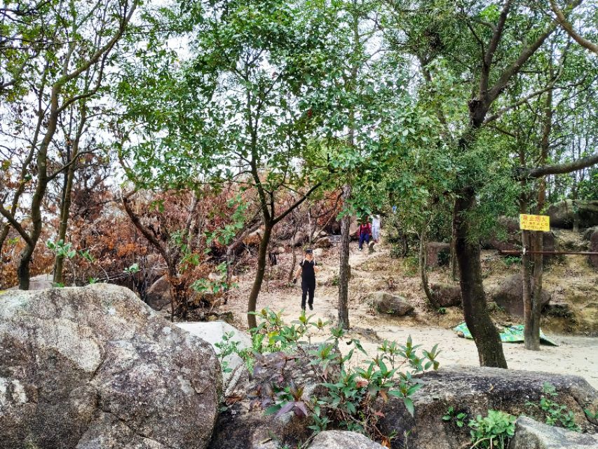 周日跟随珠海户外网板樟山游记