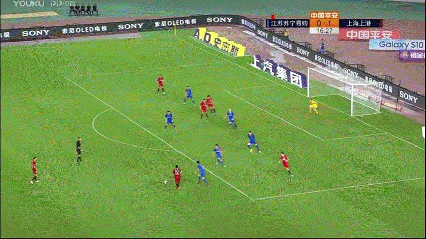 上港大胜鲁能,上港与苏宁中超比分
